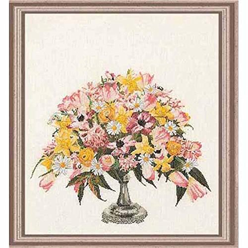 Thea Gouverneur 1084 Kreuzstich-Set, Leinen, Mehrfarbig, 45x51cm Thea Gouverneur 1084 Kreuzstich-Set, Leinen, Mehrfarbig, 45x51cm von Thea GOUVERNEUR SINCE 1959