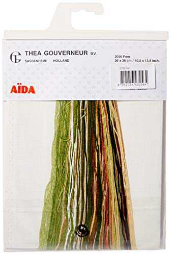 Thea Gouverneur 2056A Kreuzstich-Set, Mehrfarbig, 26x35cm von Thea Gouverneur