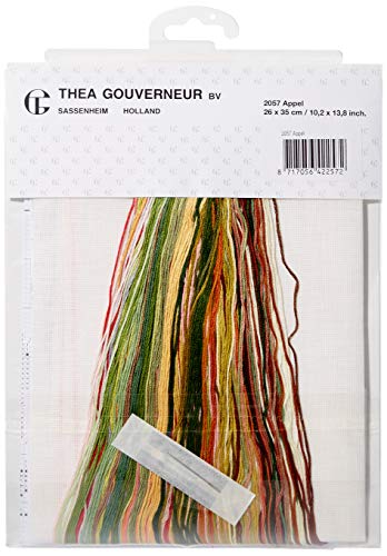 Thea Gouverneur 2057 Kreuzstich-Set, Mehrfarbig, 26x35cm von Thea Gouverneur