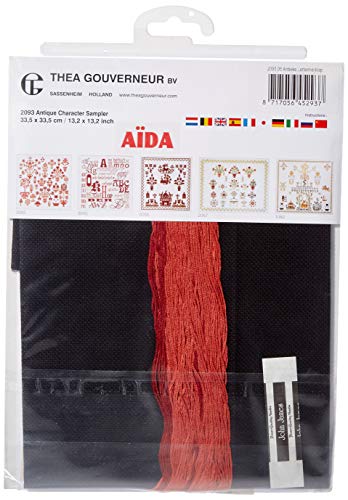 Thea Gouverneur 2093.05 Kreuzstich-Set, Mehrfarbig, 33.5x33.5cm Thea Gouverneur 2093.05 Kreuzstich-Set, Mehrfarbig, 33.5x33.5cm von Thea GOUVERNEUR SINCE 1959