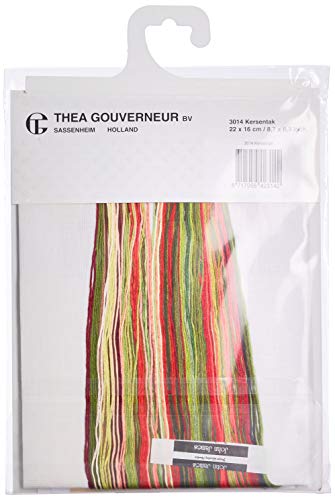Thea Gouverneur 3014 Kreuzstich-Set, Mehrfarbig, 22x16cm von Thea Gouverneur