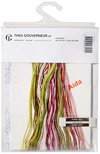 Thea Gouverneur 415A Kreuzstich-Set, Mehrfarbig, 35x24cm von Thea Gouverneur