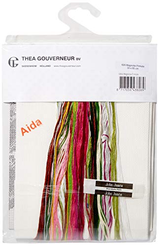 Thea Gouverneur 826A Kreuzstich-Set, Mehrfarbig, 33x65cm Thea Gouverneur 826A Kreuzstich-Set, Mehrfarbig, 33x65cm von Thea GOUVERNEUR SINCE 1959