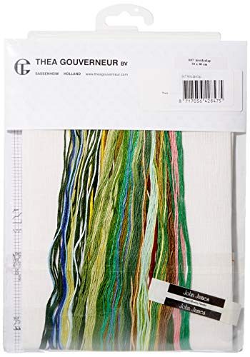 Thea Gouverneur 847 Kreuzstich-Set, Mehrfarbig, 70 x 40 cm von Thea Gouverneur