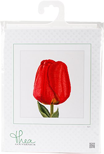 Thea Gouverneur TG521A Cross Stitch Kit 13.25"X14"-Darwin Hybrid Tulip On Aida (16 Count) von Thea GOUVERNEUR SINCE 1959