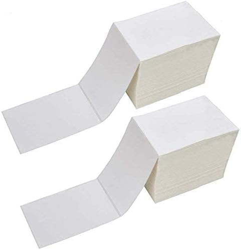 10,2 x 15,2 cm große Versandetiketten, kompatibel mit Rollo, Zebra Thermodirekt-Thermodrucker, mit Perforationen (2000) von Theaque