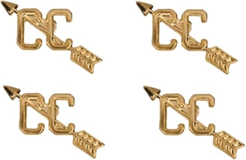 Sport Pins Chenille Buchstaben Pins 4 Stück pro Bestellung Schule Sport Pins für Anerkennung und Leistung (Cross Country) von Theaque
