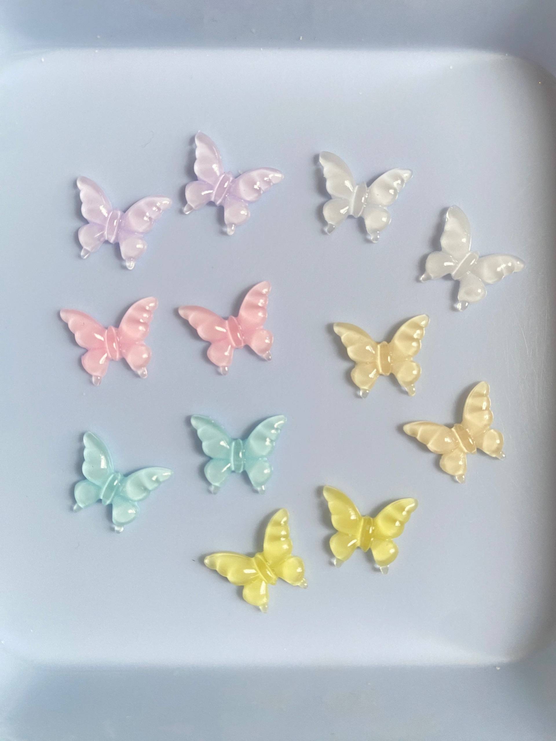 10/12/16 Stk Schmetterlinge Harz 3D Nagel Dekorationen, Diy Basteln N3142 Charms 10/12/16 Stk Schmetterlinge Harz 3D Nagel Dekorationen, Diy Basteln N3142 Charms von Thebestbox66