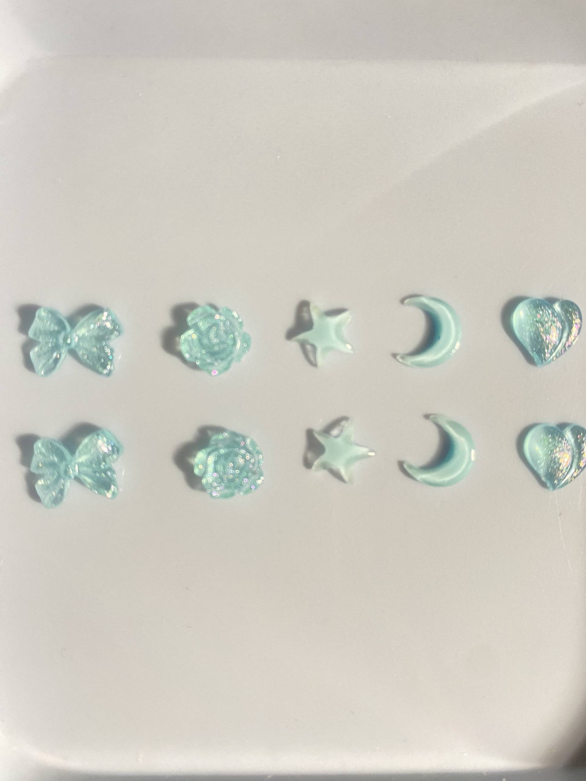 10 Stk 3D Nagel Dekorationen, Mix Model, Diy Basteln , Nagel Charms, Blau Serie N3135 10 Stk 3D Nagel Dekorationen, Mix Model, Diy Basteln , Nagel Charms, Blau Serie N3135 von Thebestbox66