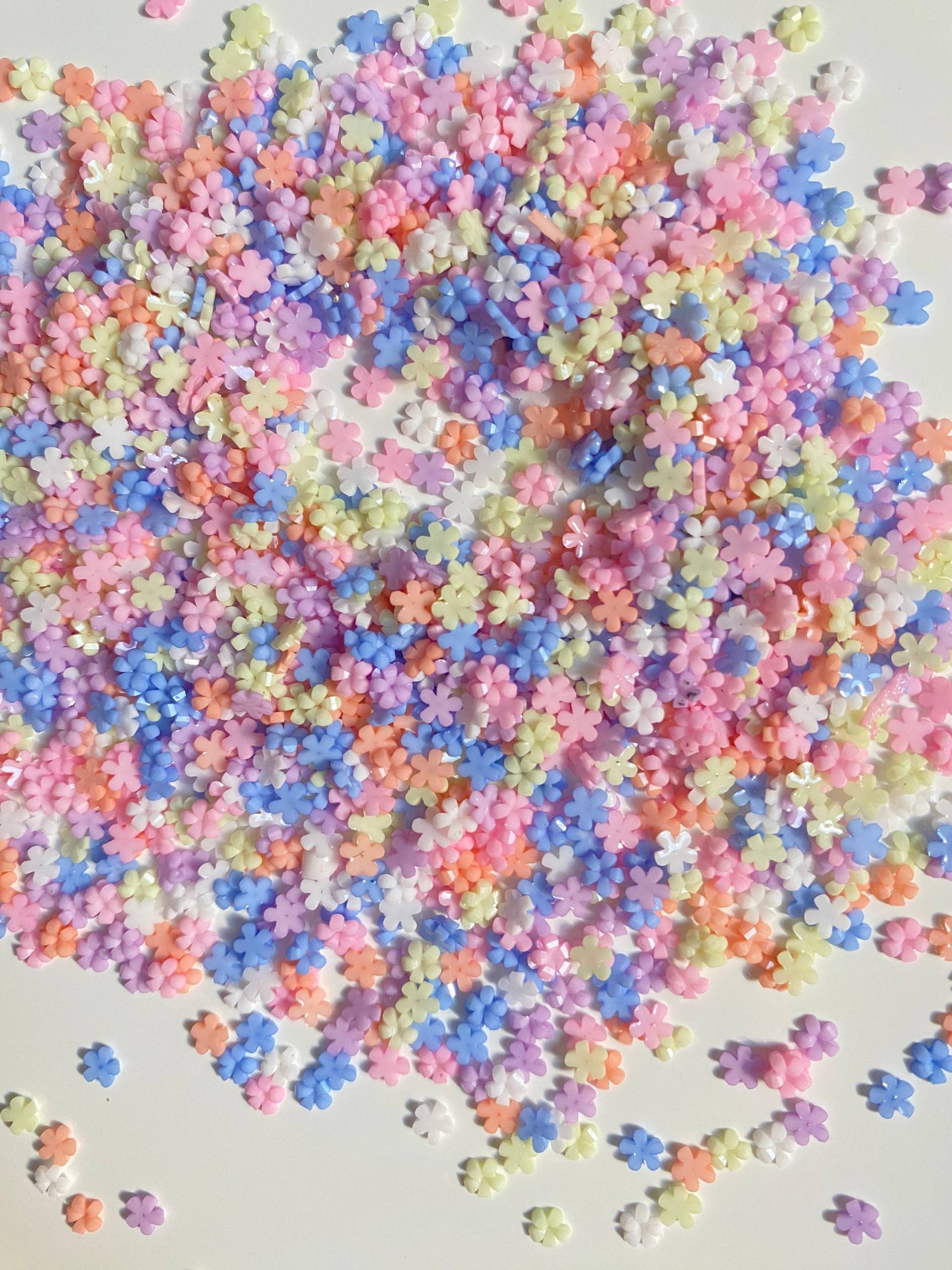 100/200/500 Stk Mini Blumen 4mm 3D Nagel Dekorationen, Mix Fraben Diy Basteln N3056 Charms Nail Art 100/200/500 Stk Mini Blumen 4mm 3D Nagel Dekorationen, Mix Fraben Diy Basteln N3056 Charms Nail Art von Thebestbox66