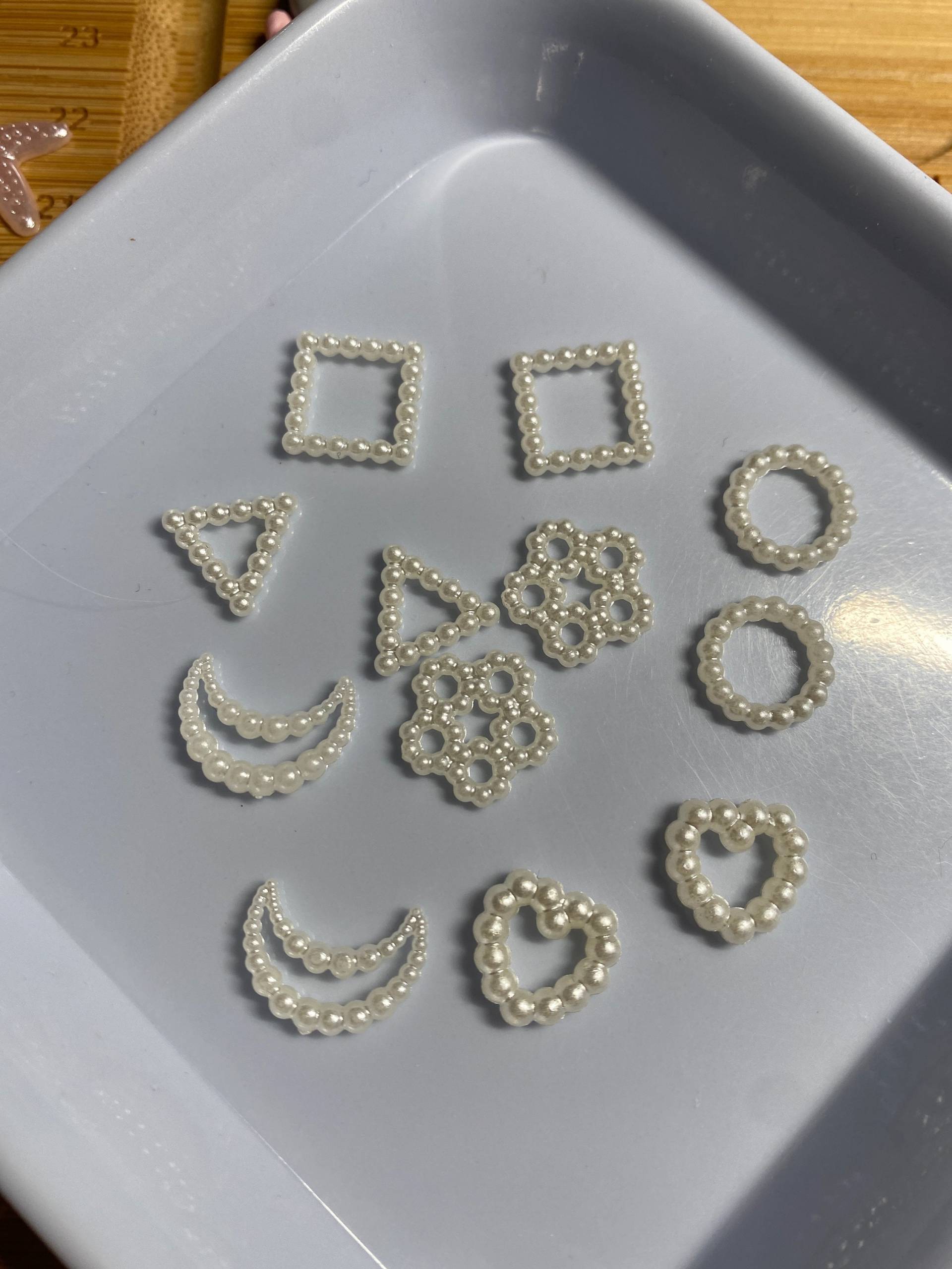 2/12 Stk Mix Künstliche Perle Nagel Charms Mini Herz 3D Dekoration Diy Basteln N3175 2/12 Stk Mix Künstliche Perle Nagel Charms Mini Herz 3D Dekoration Diy Basteln N3175 von Thebestbox66