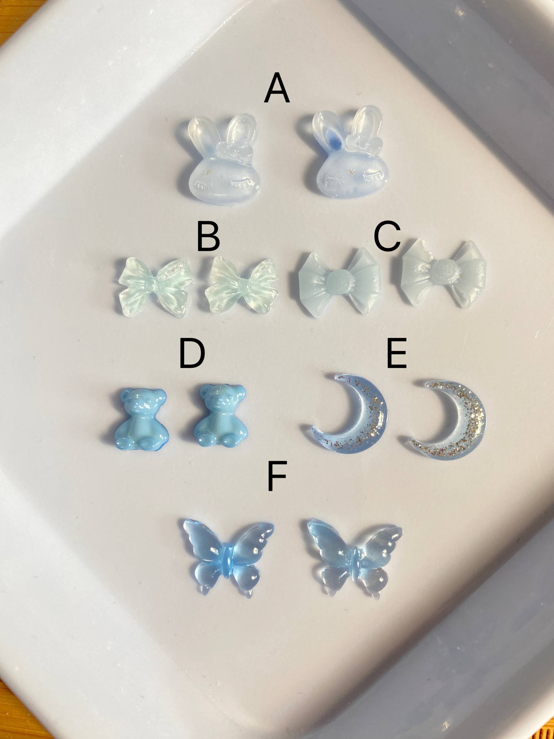 2 Stk Mix 3D Nagel Dekorationen, Mix Model, Diy Basteln N3188 Charms Nail Art 2 Stk Mix 3D Nagel Dekorationen, Mix Model, Diy Basteln N3188 Charms Nail Art von Thebestbox66