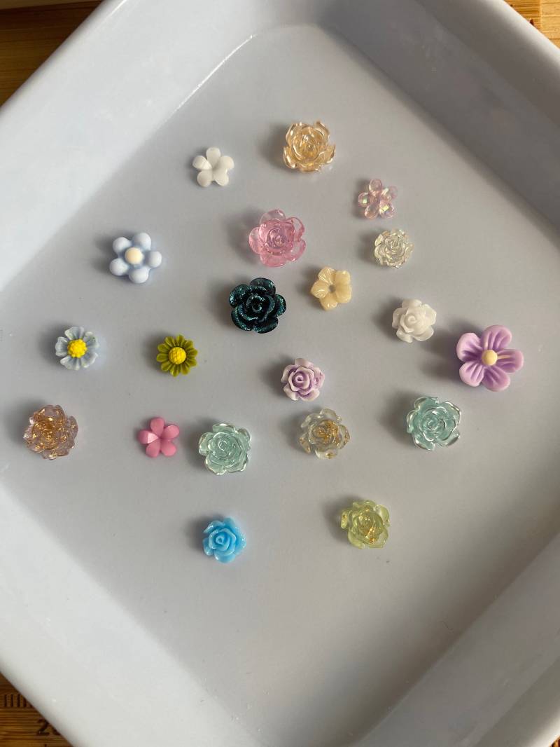 20 Stk 3D Nagel Dekorationen, Mix Model, Diy Basteln N3180 Charms Blumen 20 Stk 3D Nagel Dekorationen, Mix Model, Diy Basteln N3180 Charms Blumen von Thebestbox66