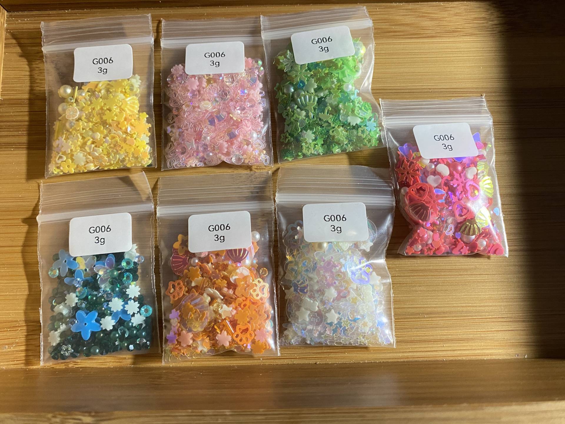 3G Nagel 3D Dekorationen Glitzer Mix Fraben G006 Diy Basteln 3G Nagel 3D Dekorationen Glitzer Mix Fraben G006 Diy Basteln von Thebestbox66