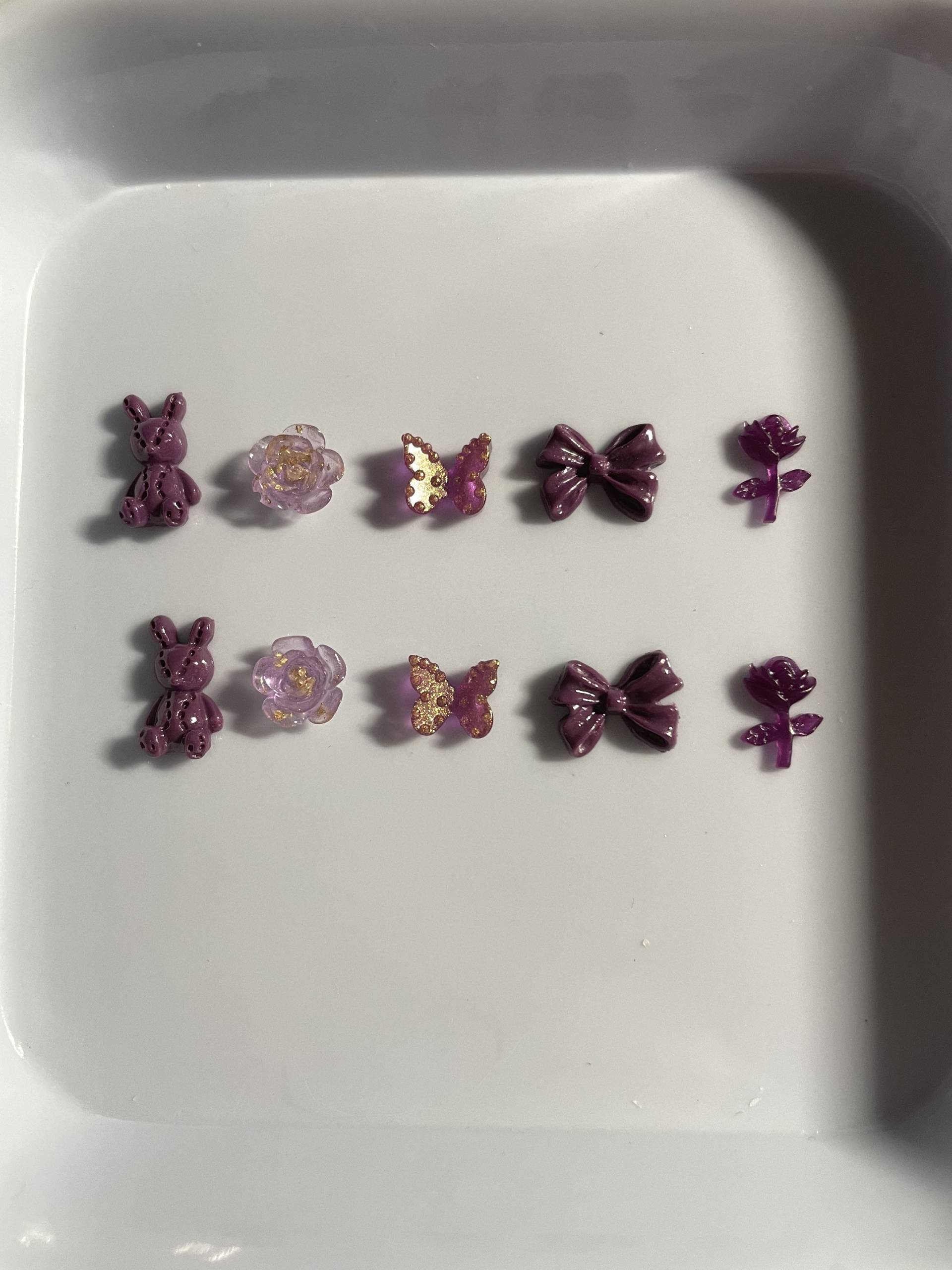Set Für Zehn Nägel 3D Nagel Dekorationen, Diy Basteln N3089 Charms Serie Set Für Zehn Nägel 3D Nagel Dekorationen, Diy Basteln N3089 Charms Serie von Thebestbox66