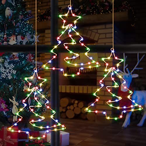 Therlan 3 Stück Weihnachtsdeko Fenster Beleuchtet, 55 LED weihnachtsbeleuchtung Fenster Mit Timer Fernbedienung, Batteriebetrieben 8 Lichtmodi LED Fensterdeko Weihnachten Beleuchtet Bunt Therlan 3 Stück Weihnachtsdeko Fenster Beleuchtet, 55 LED weihnachtsbeleuchtung Fenster Mit Timer Fernbedienung, Batteriebetrieben 8 Lichtmodi LED Fensterdeko Weihnachten Beleuchtet Bunt von Therlan
