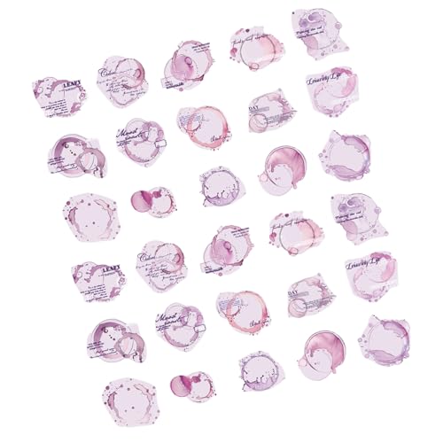 30pcs Tinten Fleckenaufkleber Wasserbeständiger Haustieraufkleber Für Notebook Journal Scrapbooking Wasserflasche Laptop Skateboardplaner Für Journaling 30pcs Tinten Fleckenaufkleber Wasserbeständiger Haustieraufkleber Für Notebook Journal Scrapbooking Wasserflasche Laptop Skateboardplaner Für Journaling von Thewasc