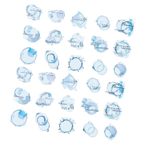 30pcs Tinten Fleckenaufkleber Wasserbeständiger Haustieraufkleber Für Notebook Journal Scrapbooking Wasserflasche Laptop Skateboardplaner Für Journaling 30pcs Tinten Fleckenaufkleber Wasserbeständiger Haustieraufkleber Für Notebook Journal Scrapbooking Wasserflasche Laptop Skateboardplaner Für Journaling von Thewasc