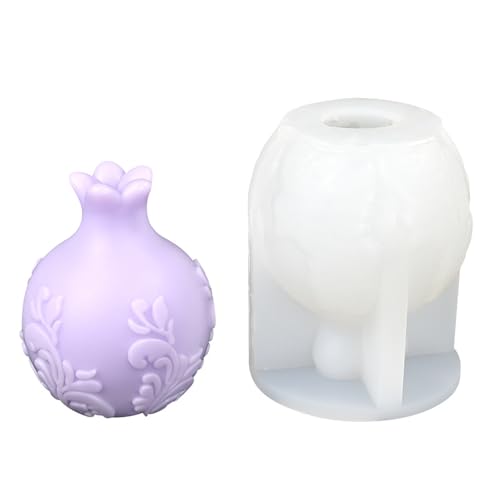 3D-Granatapfel-Silikonformen, Seifenherstellung, Granatapfelform, Silikonformen, Epoxidharz-Formen 3D-Granatapfel-Silikonformen, Seifenherstellung, Granatapfelform, Silikonformen, Epoxidharz-Formen von Thewasc