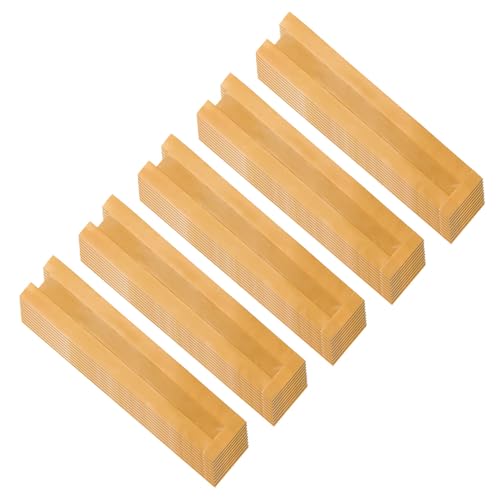 50 Stück gelbe Brothüllen, Aufbewahrungstasche, Papiertüte, professionelle Tasche für französisches Brot, zur Pflege von Brot von Thewasc