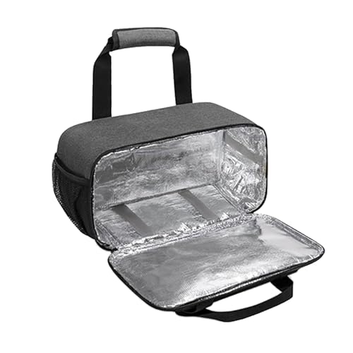 Art Supply Organizer, Farb-Tragetasche mit herausnehmbarer Trennwand, große Aufbewahrungsbox für bis zu 50 Flaschen von Thewasc