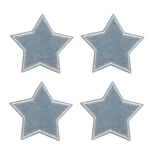 Bestickte Stern-Aufnäher für Jeans, Hut, Tasche, Schal, Vorhang, Kleidung, Accessoires, Abzeichen zum Aufnähen Bestickte Stern-Aufnäher für Jeans, Hut, Tasche, Schal, Vorhang, Kleidung, Accessoires, Abzeichen zum Aufnähen von Thewasc