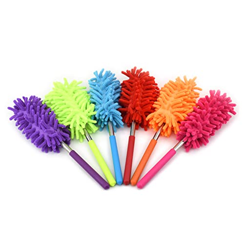 Chenille-Staubwedel für die Reinigung, Teleskop-Staubwedel, waschbar, ausziehbar, abnehmbar, Reinigungsbürste, Werkzeug für Büro, ausziehbar, dehnbar, Teleskop-Staubwedelbürste Chenille-Staubwedel für die Reinigung, Teleskop-Staubwedel, waschbar, ausziehbar, abnehmbar, Reinigungsbürste, Werkzeug für Büro, ausziehbar, dehnbar, Teleskop-Staubwedelbürste von Thewasc
