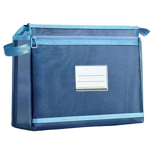 Doppelschichtige Dokumenten-Organizer-Tasche mit Etikettenfenster, transparente Dokumentenmappe, Dokumentenmappe, 32 x 26 x 6 cm, Bleistiftbeutel Doppelschichtige Dokumenten-Organizer-Tasche mit Etikettenfenster, transparente Dokumentenmappe, Dokumentenmappe, 32 x 26 x 6 cm, Bleistiftbeutel von Thewasc