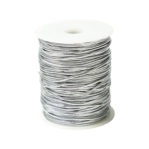Elastische Kordel, goldfarbene elastische Kordeln, Flechtseil, Goldschnur, Metallic, Stretchschnur für Geschenkverpackungen, Basteldekorationen, elastische Kordeln, Flechtseil, Metallic-Schnur zum Elastische Kordel, goldfarbene elastische Kordeln, Flechtseil, Goldschnur, Metallic, Stretchschnur für Geschenkverpackungen, Basteldekorationen, elastische Kordeln, Flechtseil, Metallic-Schnur zum von Thewasc