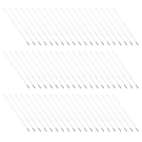Ersatzminen für Kugelschreiber, Ersatzminen, Schwarz/Blau, glattes Schreiben, schnell trocknend, 100 Stück Ersatzminen für Kugelschreiber, Ersatzminen, Schwarz/Blau, glattes Schreiben, schnell trocknend, 100 Stück von Thewasc
