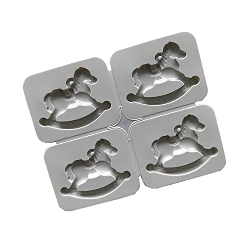 Flexible Silikonformen, handgefertigte Seifenherstellung, Schaukelpferd, Kuchendekoration, Familienformen Flexible Silikonformen, handgefertigte Seifenherstellung, Schaukelpferd, Kuchendekoration, Familienformen von Thewasc