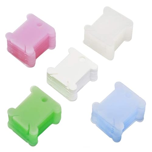 Garnspulen, Garnspulen, Stickgarn, Organizer, Spulen, 3,5 x 3,8 cm, 50 Stück Garnspulen, Garnspulen, Stickgarn, Organizer, Spulen, 3,5 x 3,8 cm, 50 Stück von Thewasc