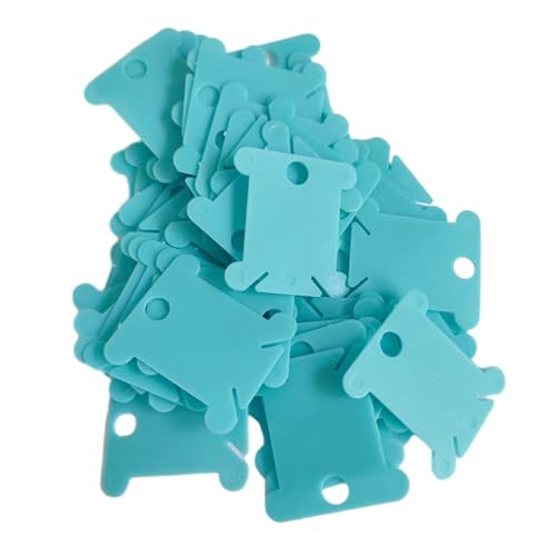 Garnspulen, Garnspulen, Stickgarn, Organizer, Spulen, 3,5 x 3,8 cm, 50 Stück von Thewasc
