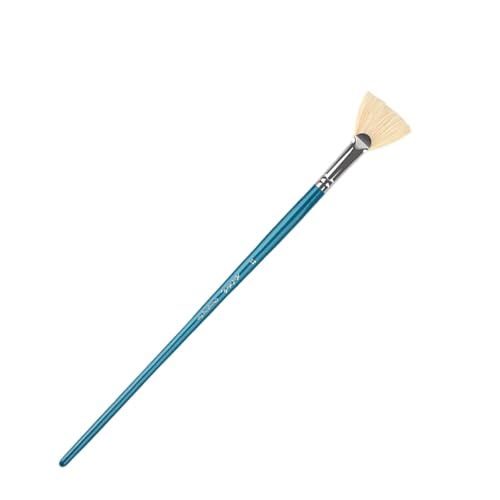 Künstler Pinsel Lüfter Farbe Lang Schweine Borsten Haarmalerei Für Aquarellölmalerei Künstler Schwein Borstenhaar Acrylventilator Für Studenten von Thewasc