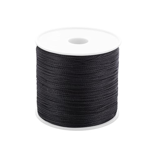 Ledernähgarn, 0,5 mm, Polyester, gewachst, 115 Meter pro Spule, für Lederhandwerk, Nähen, Schuhreparatur, Handnäharbeiten Ledernähgarn, 0,5 mm, Polyester, gewachst, 115 Meter pro Spule, für Lederhandwerk, Nähen, Schuhreparatur, Handnäharbeiten von Thewasc
