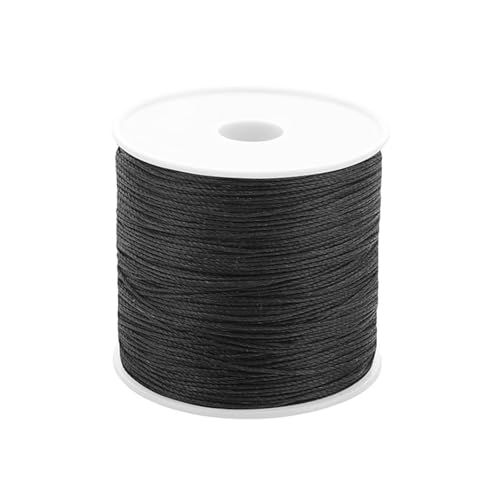 Ledernähgarn, 0,5 mm, Polyester, gewachst, 115 Meter pro Spule, für Lederhandwerk, Nähen, Schuhreparatur, Handnäharbeiten Ledernähgarn, 0,5 mm, Polyester, gewachst, 115 Meter pro Spule, für Lederhandwerk, Nähen, Schuhreparatur, Handnäharbeiten von Thewasc