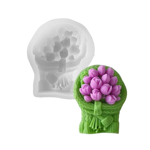 Mehrzweck Tulips Kerzenständer Robuste Silikonputzform Für Elegante Home Decoration Hochzeit Und Festliche Anlässe Easy Release Form Mehrzweck Tulips Kerzenständer Robuste Silikonputzform Für Elegante Home Decoration Hochzeit Und Festliche Anlässe Easy Release Form von Thewasc