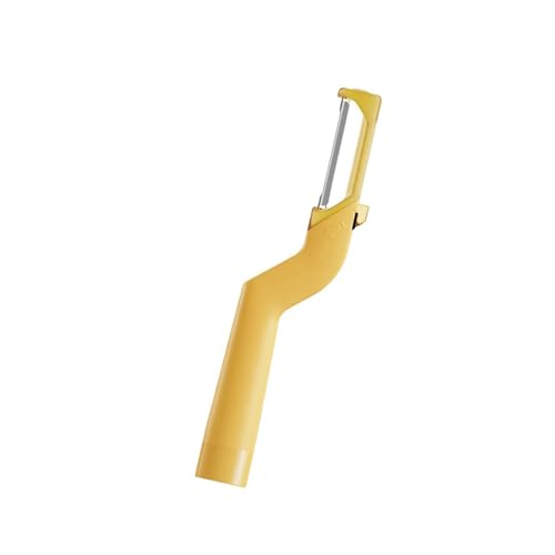 Mehrzweckschäler mit ergonomischem Griff, Edelstahl, rutschfester Griff, platzsparendes Gemüsewerkzeug, platzsparender Küchenschäler von Thewasc