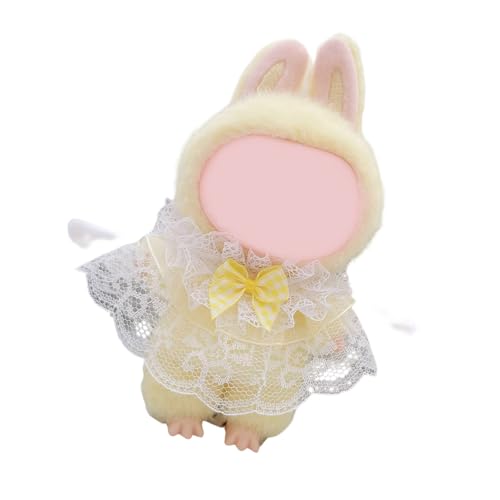 Modisches Spitzenkleid für Anime-Puppe, Figur, Plüschpuppe, Schleife, Flügel-Kostüm für Erwachsene, Kinder, Sammler, Anime-Kleidung, Sammler von Thewasc