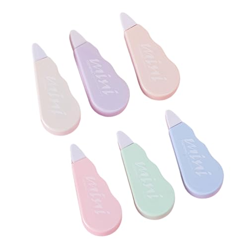 Nachfüllbare Korrekturroller, Weiß, insgesamt 24 m, für Bastelarbeiten, Notizkarten, Scrapbooking, 6 Stück Nachfüllbare Korrekturroller, Weiß, insgesamt 24 m, für Bastelarbeiten, Notizkarten, Scrapbooking, 6 Stück von Thewasc