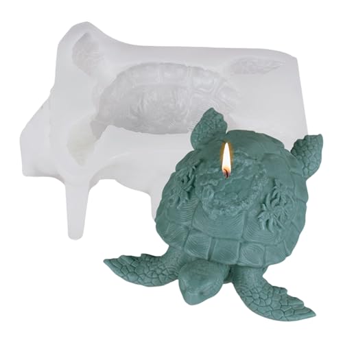 Schildkröten-Silikonformen zur Herstellung von Seife, Schildkrötenform, Silikonformen für Epoxidharz, Bastelform von Thewasc