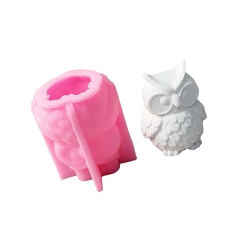 Silikonform für Seife, Heimdekoration, Eulenform, Silikonform für Epoxidharz von Thewasc