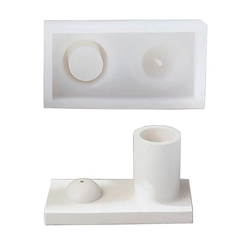 Silikonharzform für Stäbchenhalter, Gips, Kerzenständer-Formen für Epoxid-Gießharz-Formen Silikonharzform für Stäbchenhalter, Gips, Kerzenständer-Formen für Epoxid-Gießharz-Formen von Thewasc
