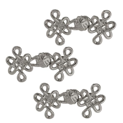 Taillenspanner mit chinesischem Knoten, unsichtbare Schnalle, Taillenmieder, Knopf, Kleidung, Zubehör, nicht nähend, 3/6 Stück Taillenspanner mit chinesischem Knoten, unsichtbare Schnalle, Taillenmieder, Knopf, Kleidung, Zubehör, nicht nähend, 3/6 Stück von Thewasc