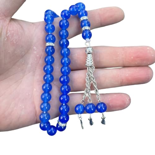 Tasbih Gebets-Rosenkranz-Perlen, modisch, dekorative Quasten, Religionsschmuck, Partyzubehör, 33 Stück Tasbih Gebets-Rosenkranz-Perlen, modisch, dekorative Quasten, Religionsschmuck, Partyzubehör, 33 Stück von Thewasc