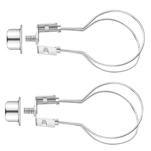 Thewasc 2 x Lampenschirm-Glühbirnen-Clip-Adapter, Lampenschirm-Halter, Clip-On-Lampenschirm-Adapter, Federverschluss, Stützlicht Thewasc 2 x Lampenschirm-Glühbirnen-Clip-Adapter, Lampenschirm-Halter, Clip-On-Lampenschirm-Adapter, Federverschluss, Stützlicht von Thewasc