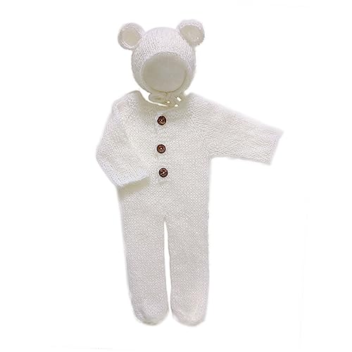 Thewasc Foto-Requisiten für Neugeborene, Jungen und Mädchen, Häkelkleidung, Mohair-Hut, Hose, Foto-Requisiten, Kostüm-Set Thewasc Foto-Requisiten für Neugeborene, Jungen und Mädchen, Häkelkleidung, Mohair-Hut, Hose, Foto-Requisiten, Kostüm-Set von Thewasc