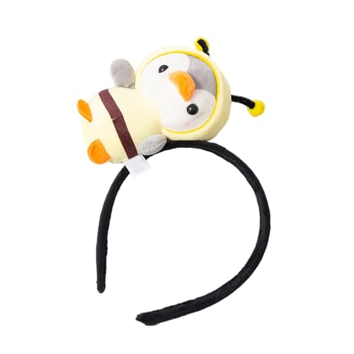Thewasc Kinder-Pinguin-Stirnbänder für Partys, Puppen, Kopfbedeckung für Musikfestivals, Foto-Requisiten für Halloween-Fotografie von Thewasc