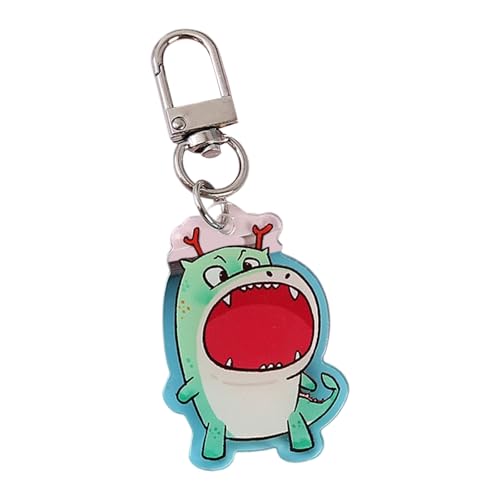 Thewasc Lucky Dragon Acryl-Schlüsselanhänger für Rucksäcke, kreatives Cartoon-Design, stabiles Ornament, Partyzubehör, Party-Schlüsselanhänger Thewasc Lucky Dragon Acryl-Schlüsselanhänger für Rucksäcke, kreatives Cartoon-Design, stabiles Ornament, Partyzubehör, Party-Schlüsselanhänger von Thewasc