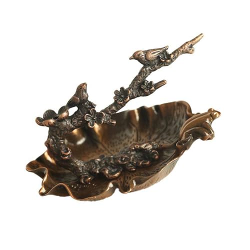 Thewasc Metall Backflow Schneide Burners Baumzweige Frösche Wasserfall Schneiderinhaber Für Schneidenzapfen Aromatherapies Ornament von Thewasc